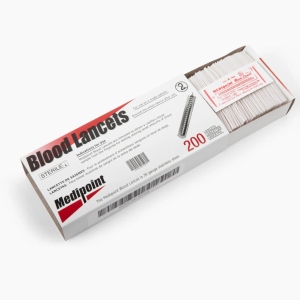 Blood Lancets 200/box (Sterile)